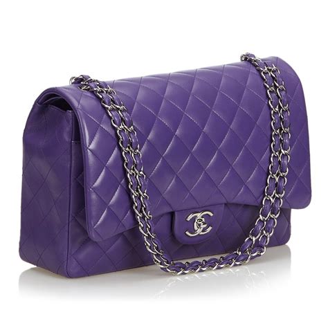 borsa chanel piccola viola|Borse a mano CHANEL da Donna .